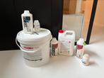 Mortex variant - festloor, Doe-het-zelf en Bouw, Verf, Beits en Lak, 5 tot 10 liter, Ophalen of Verzenden, Zo goed als nieuw, Beige