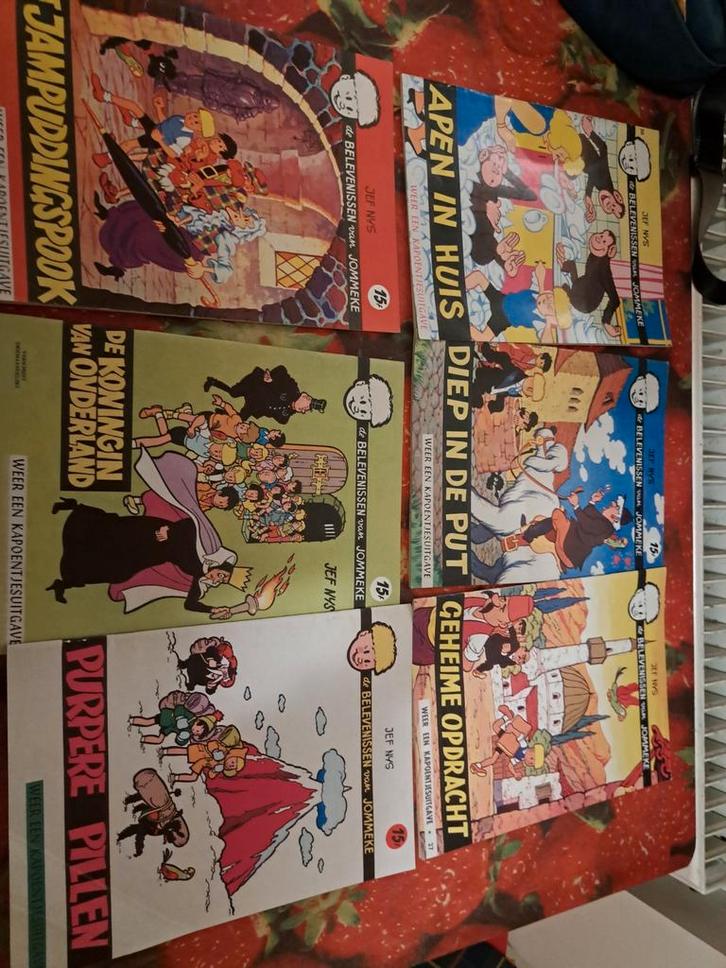 Stripverhalen Jommeke Heruitgave Het Nieuwsblad, Boeken, Stripverhalen, Ophalen of Verzenden
