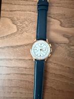 Montre Chronograph en or jaune 18k, Enlèvement ou Envoi, Comme neuf, Or, Or