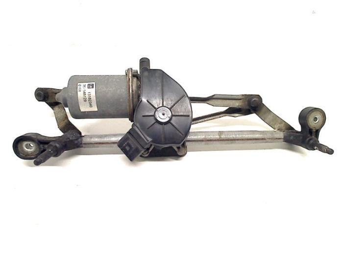 Moteur + mécanique essuie-glace d'un Opel Corsa, Autos : Pièces & Accessoires, Vitres & Accessoires, Opel, Utilisé, 3 mois de garantie