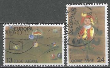 Belgie 1989 - Yvert/OBP 2323-2324 - Europa - Kinderen (ST) beschikbaar voor biedingen