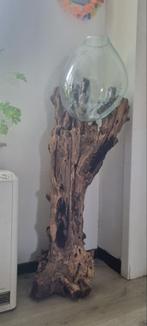 Tropisch hout sculptuur 1,45m GROOT, Antiek en Kunst, Ophalen