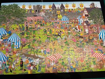 Puzzel Jan Van Haasteren - Robin Hood Festival - 1500 st beschikbaar voor biedingen
