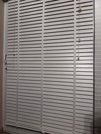4 x Witte mooie houten jaloezien 120/220., Huis en Inrichting, Stoffering | Gordijnen en Lamellen, Ophalen, Gebruikt