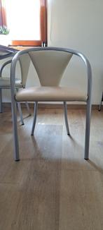 Keukenstoelen, Huis en Inrichting, Stoelen, Ophalen, Kunststof, Gebruikt, Vier