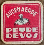 PETRE DEVOS BIER/Audenaerde oud bierviltje, Ophalen of Verzenden, Zo goed als nieuw, Overige typen