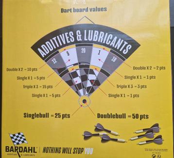 Jeu fléchettes Darts Bardahl