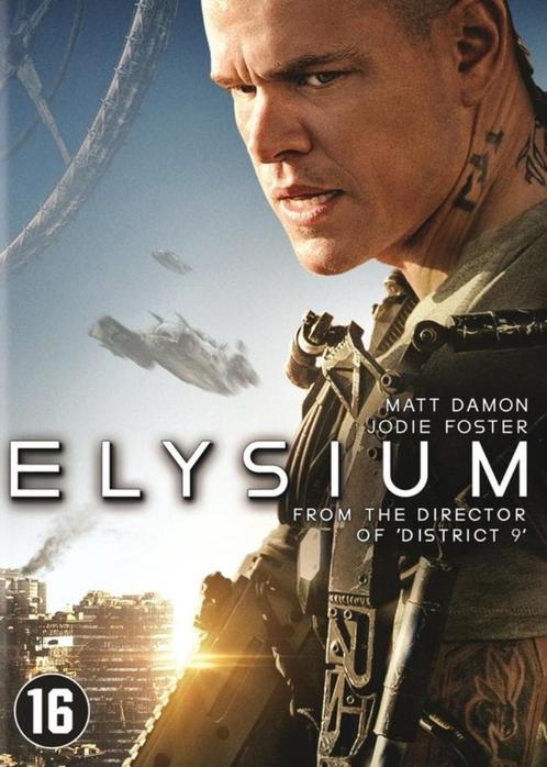 Elysium (2013) Dvd Matt Damon, Jodie Foster, CD & DVD, DVD | Action, Utilisé, Action, À partir de 16 ans, Enlèvement ou Envoi