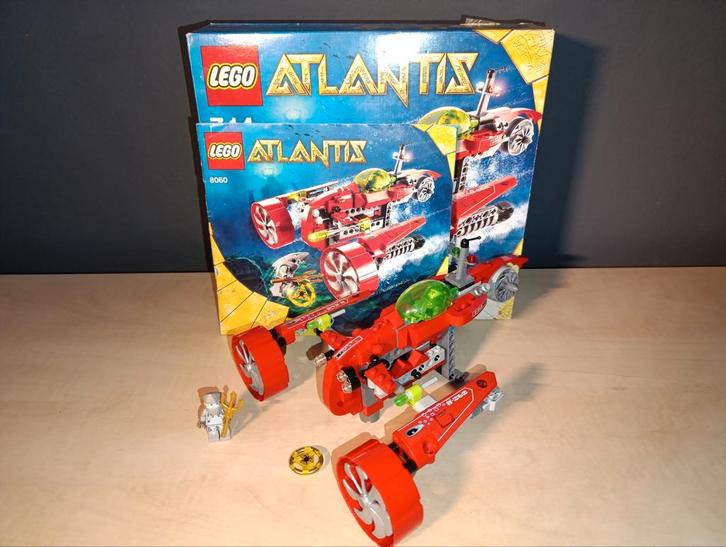 Lego Atlantis Typhoon Turbo Onderzeeër, 8060, Kinderen en Baby's, Speelgoed | Duplo en Lego, Zo goed als nieuw, Lego, Complete set