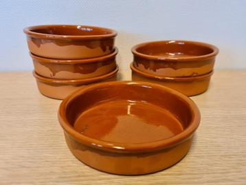 6 ramequins en terre cuite beschikbaar voor biedingen