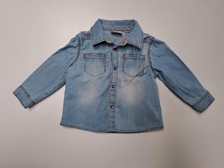 Chemise en jean taille 68, Enfants & Bébés, Vêtements de bébé | Taille 68, Utilisé, Garçon, Chemise ou Chemisier, Enlèvement ou Envoi