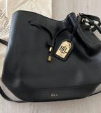 Sac Lauren Ralf Lauren - sac en cuir noir, Ophalen, Nieuw, Zwart, Schoudertasje