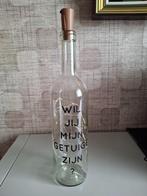Fles "wil jij mijn getuige zijn ?", Ophalen, Nieuw