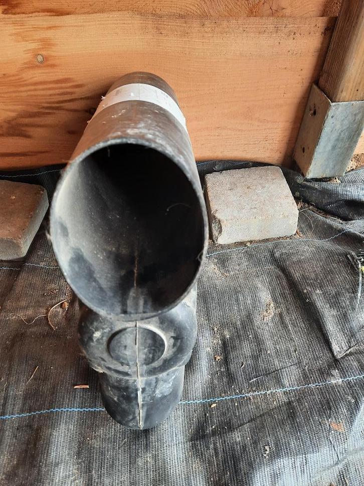 Overloop sifon met ongedierteklep, Doe-het-zelf en Bouw, Sanitair, Zo goed als nieuw, Overige typen, Ophalen