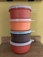 Vintage set van 4 potjes, Ophalen of Verzenden, Zo goed als nieuw
