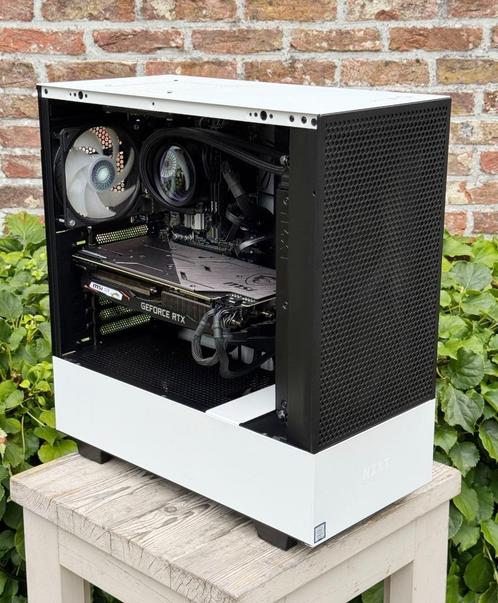 Custom NZXT Game PC (i7-9700K / MSI RTX2070 / 16GB RAM), Computers en Software, Desktop Pc's, Zo goed als nieuw, HDD, SSD, 16 GB