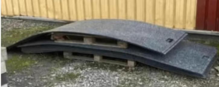 rijplaten, Doe-het-zelf en Bouw, Platen en Panelen, Gebruikt, Ophalen