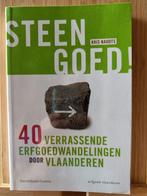 Steengoed! 40 verrassende erfgoedwandelingen door Vlaanderen, Boeken, Overige merken, Ophalen of Verzenden, Zo goed als nieuw