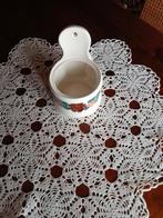 vintage handgeschilderd keramiek wandpot Boleslaurec Polen, Antiek en Kunst, Ophalen of Verzenden