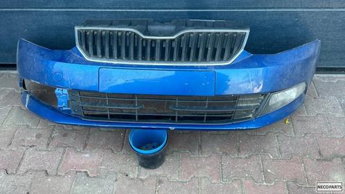 SKODA FABIA III 16R VOORBUMPER HALOGEEN GRILL LEVERBAAR!!, Auto-onderdelen, Carrosserie, Spatbord, Skoda, Gebruikt, Ophalen of Verzenden