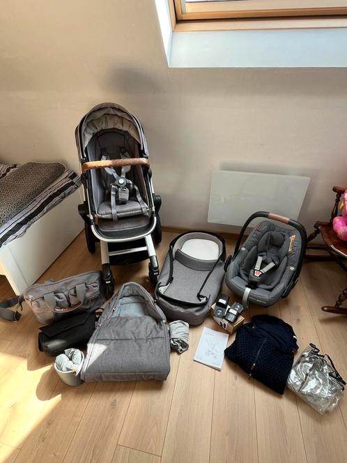 Wandelwagen Joolz Day+ Radiant grey + alle toebehoren, Kinderen en Baby's, Kinderwagens en Combinaties, Gebruikt, Ophalen