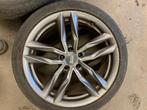 4 aluminium velgen (AUDI) met zomerbanden (19'), Ophalen