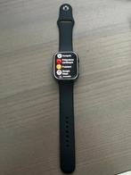 Apple watch 9 45mm, Handtassen en Accessoires, Smartwatches, Gebruikt, Zwart, Apple Watch, IOS