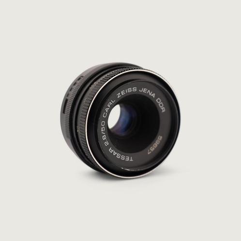 Carl Zeiss TESSAR JENA DDR-objectief M42 vatting 50mm f/2.8, Verzamelen, Foto-apparatuur en Filmapparatuur, Lens of Lenzen, 1960 tot 1980