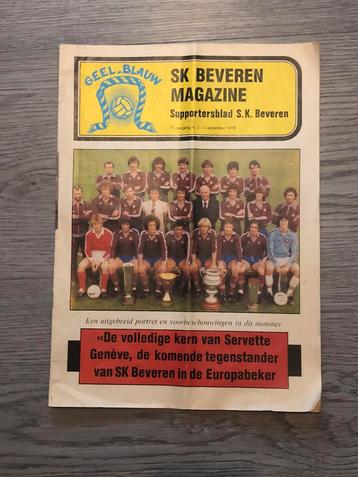 Magazine SK Beveren 5/09/1979 - 1er volume n2