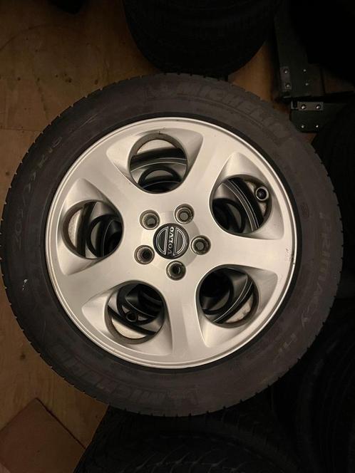 4x Volvo velgen + banden Michelin Primacy HP  205-5516 91v D, Auto-onderdelen, Banden en Velgen, Banden en Velgen, Winterbanden