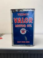 Groot TEXACO Valor olie blik, Verzamelen, Ophalen of Verzenden, Gebruikt, Verpakking