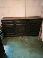 Massief eikenhouten dressoir om weg te geven, Ophalen, Gebruikt, Eikenhout