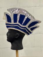 8 stuks blauw-zilveren carnaval steken, 54 cm, Ophalen of Verzenden, Gedragen, Kleding