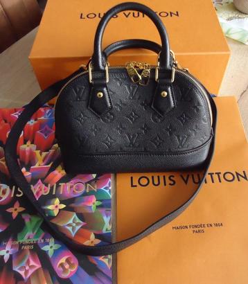 Louis Vuitton Neo Alma Bag BB Monogram Empriente Black. beschikbaar voor biedingen