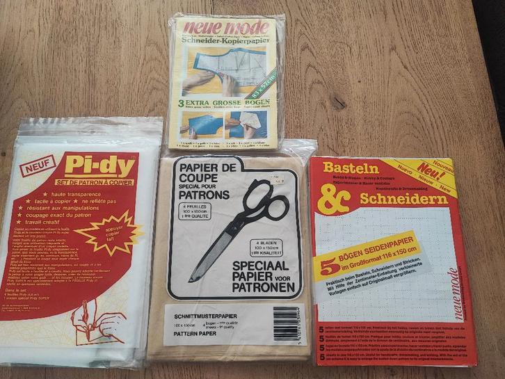 verschillende verpakkingen patroonpapier, Hobby en Vrije tijd, Naaien en Fournituren, Zo goed als nieuw, Ophalen of Verzenden
