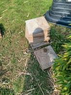 Beton stenen 22 stuks langemark, Ophalen, Zo goed als nieuw, Beton