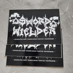 3 stickers  Stenchcore darkness metal madness., Ophalen of Verzenden