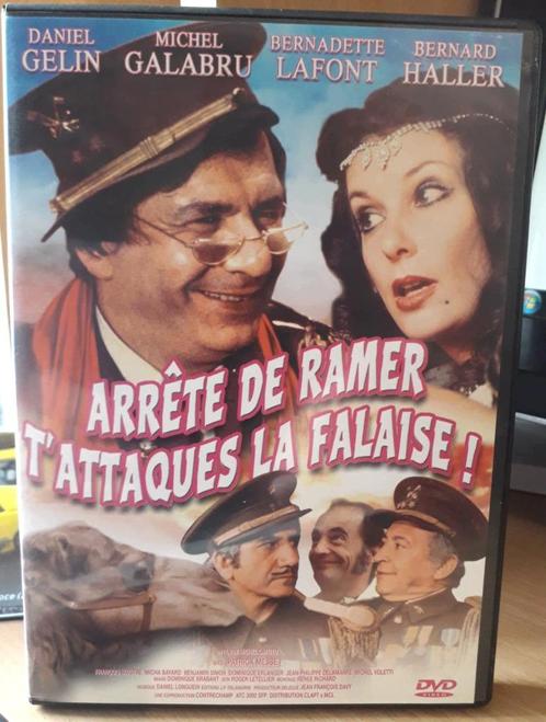 DVD Arrête de ramer, t'attaques la falaise / Michel Galabru, Cd's en Dvd's, Dvd's | Komedie, Zo goed als nieuw, Ophalen