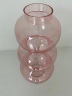 Glazen vaas roze, Enlèvement, Moins de 50 cm, Autres couleurs, Neuf