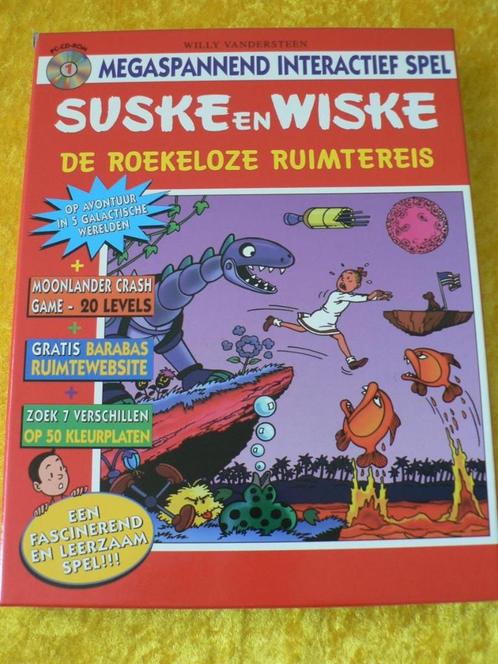 Suske en Wiske De fameuze Ruimtereis spel, Collections, Personnages de BD, Comme neuf, Livre ou Jeu, Bob et Bobette, Envoi