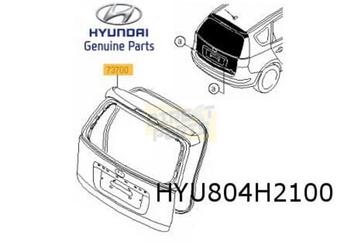 Hyundai i30 achterklep (CW) (7/07-4/12) Origineel! 737002L23