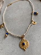Handgemaakte Ketting Ibiza Blue Stainless Steel🧿, Ophalen of Verzenden, Zo goed als nieuw