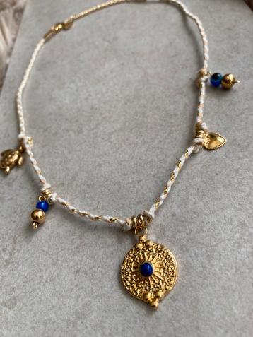 Handgemaakte Ketting Ibiza Blue Stainless Steel🧿 beschikbaar voor biedingen