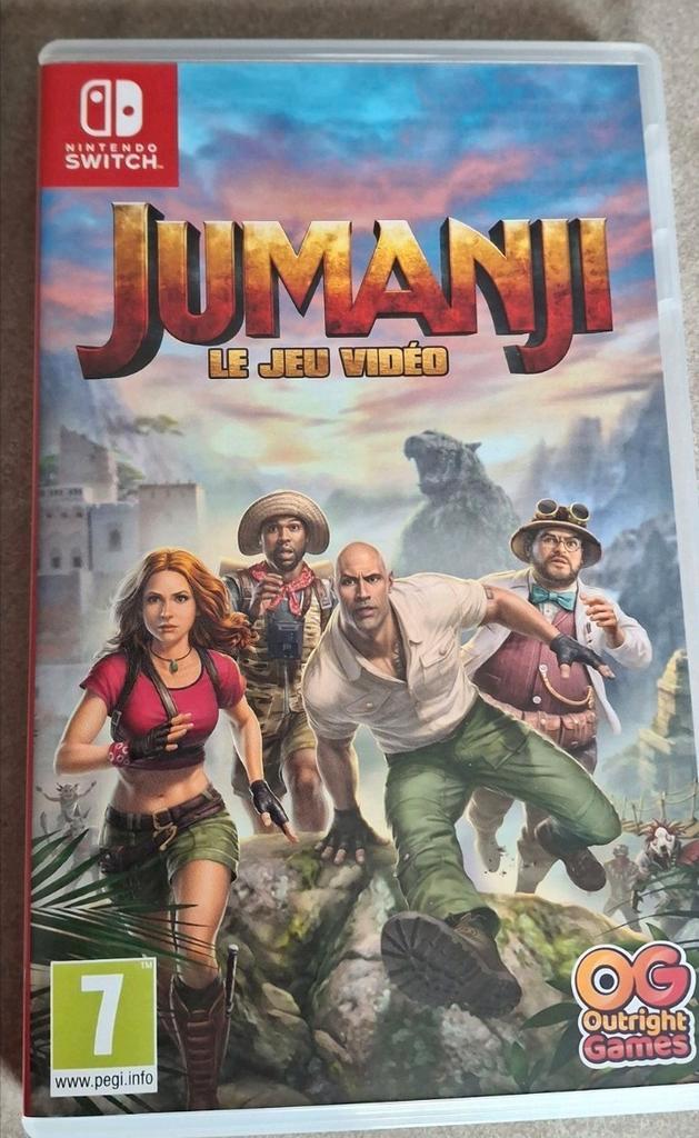 Jumanji Nintendo Switch, Consoles de jeu & Jeux vidéo, Jeux | Nintendo Switch, Comme neuf, Aventure et Action, À partir de 3 ans