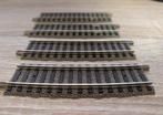 4 x Fleischmann 6139 H0 Gebogen Profi-Rails, Ophalen of Verzenden, Rails, Fleischmann