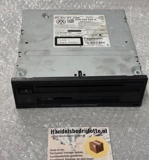 VW Volkswagen GOLF 7 - GTI MK7 Radio cd unit 5G0035820A oem, Auto diversen, Autoradio's, Zo goed als nieuw, Ophalen of Verzenden