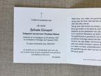 Soldat Paracommando Sylvain G. Lovendegem +Drongen 2019, Enlèvement ou Envoi, Image pieuse