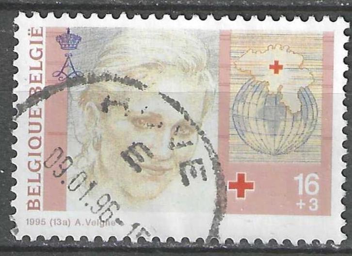 Belgie 1995 - Yvert/OBP 2612 - Prinses Astrid (ST), Postzegels en Munten, Postzegels | Europa | België, Rode kruis, Gestempeld