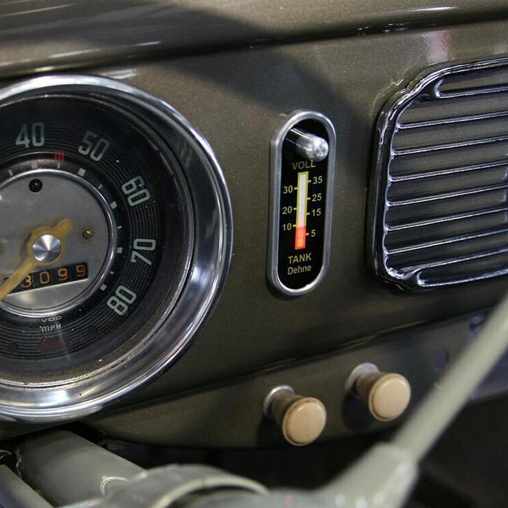 VW Kever Bus Dehne Digitale brandstofmeter 1958 - 1967, Auto diversen, Auto-accessoires, Nieuw, Ophalen of Verzenden