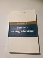 Inleiding tot de Europese rechtsgeschiedenis, Ophalen of Verzenden, Zo goed als nieuw, Randall Lesaffer